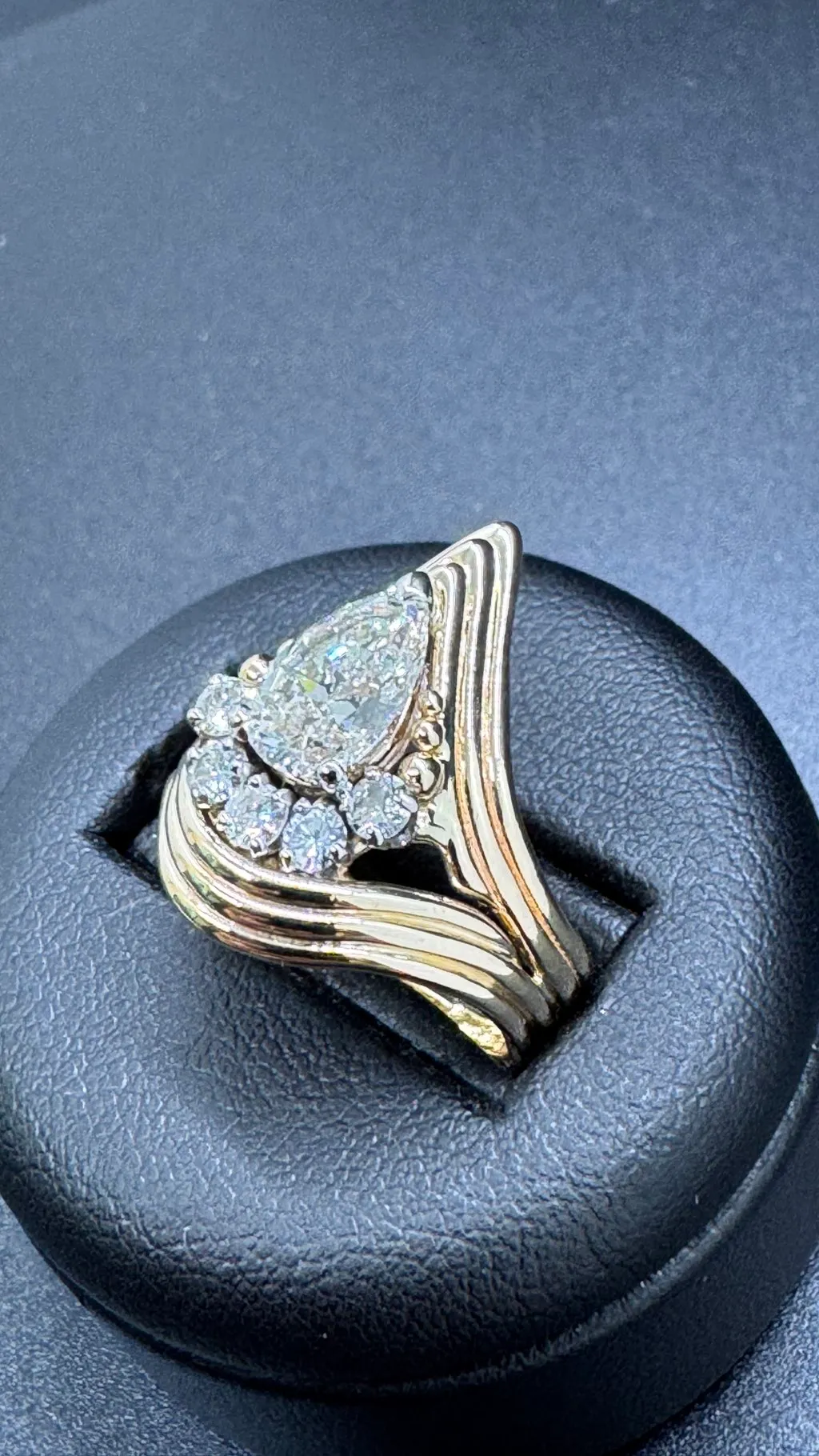 Sculptural Statement Ring